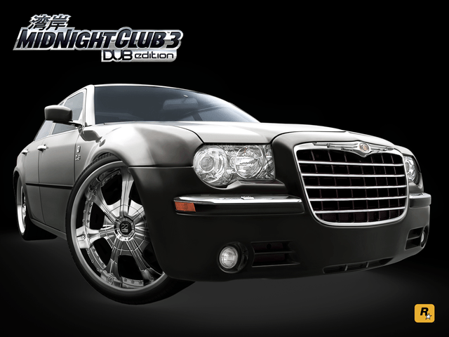 Midnight Club 3 Dub Edition title screen for Xbox